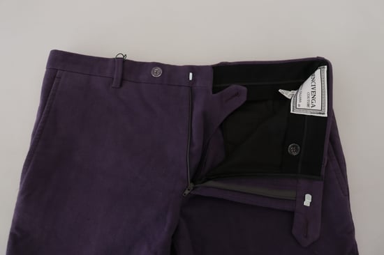 Lila Gerade Schnitt Hose Modell Pan74123 - Image 4