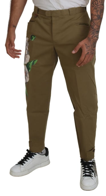Blumenmuster-Hosen im lässigen Stil - Image 4