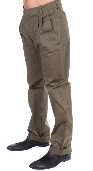 Faltenhose Olivgrün - Image 2