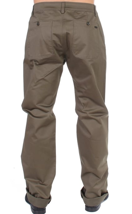 Faltenhose Olivgrün - Image 3