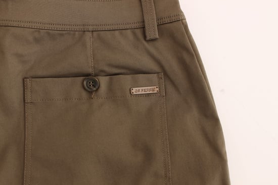 Faltenhose Olivgrün - Image 6