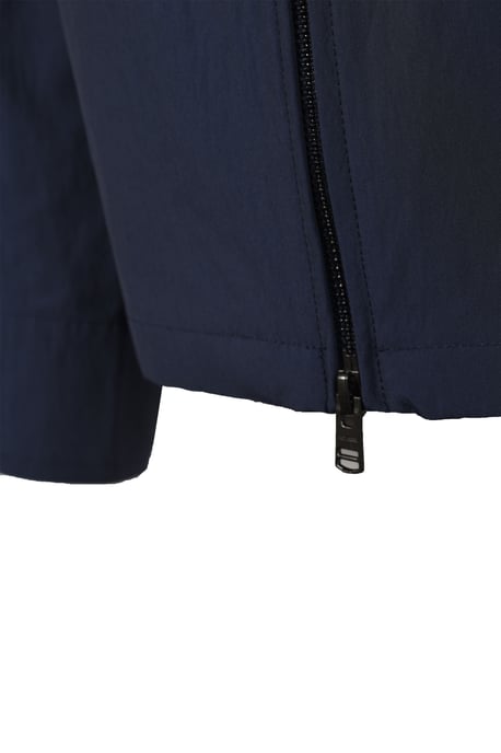 Fred Perry Zip Through Overshirt Dark Airforce - Image 4