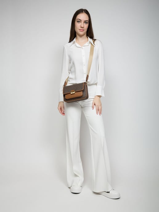 Michael Kors Bradshaw Mittelgroße Umhängetasche mit Taschen - Image 5