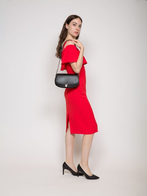 Michael Kors Mila Mittelgroße Ost-West Sling-Umhängetasche - Image 5