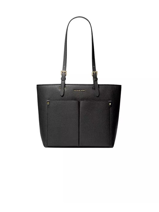 Michael Kors Jet Set Reise Mittelgroße Doppeltasche Tote Schwarz - Image 1