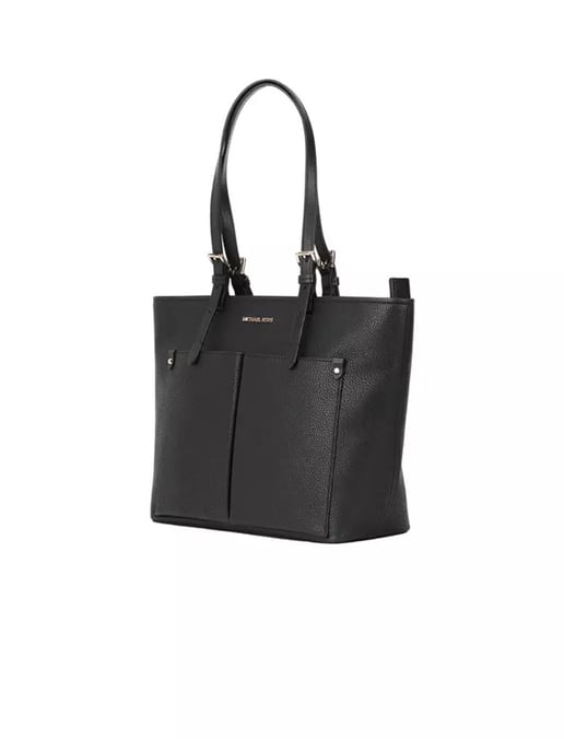 Michael Kors Jet Set Reise Mittelgroße Doppeltasche Tote Schwarz - Image 2