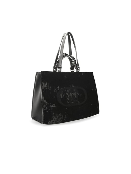 Liu Jo Samt Tasche Schwarz - Image 2