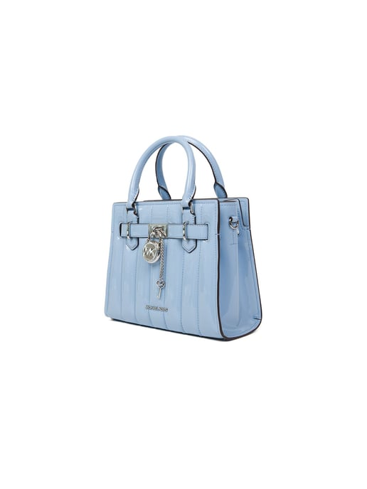 Michael Kors Hamilton Kleine Satchel Himmelblau - Image 2