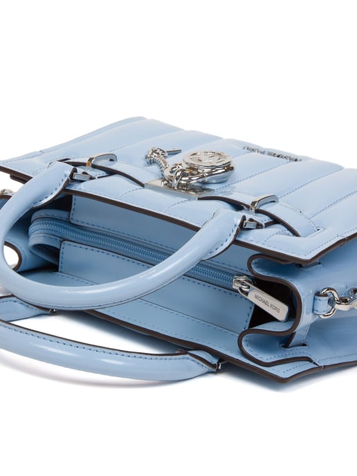 Michael Kors Hamilton Kleine Satchel Himmelblau - Image 4