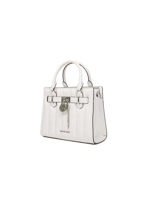 Michael Kors Hamilton Kleine Satchel Weiß - Image 2