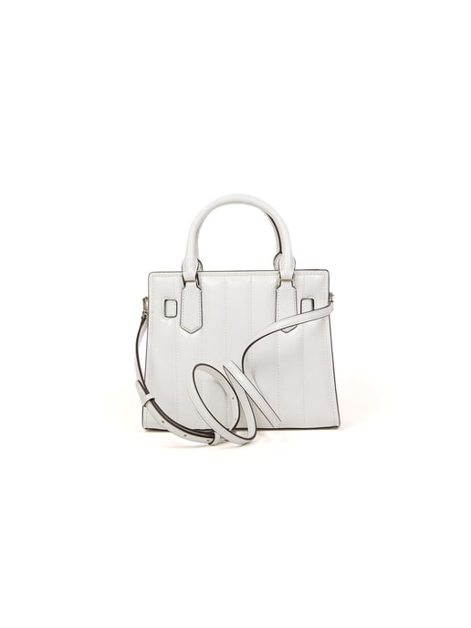 Michael Kors Hamilton Kleine Satchel Weiß - Image 3