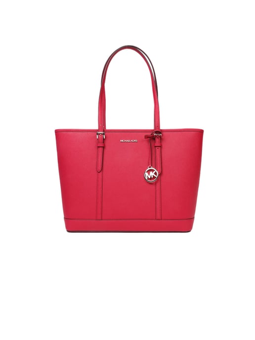Michael Kors Jet Set Reise Große Schultertasche Rot - Image 1