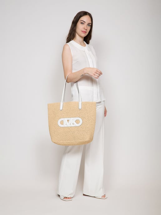 Michael Kors Eliza Extra-Große Tote Beige - Image 6