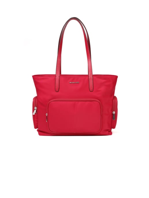 Michael Kors Khai Große Multifunktions-Taschen Tote Rot - Image 1