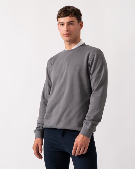 Westart Rundhals-Sweatshirt in Grau - Image 1