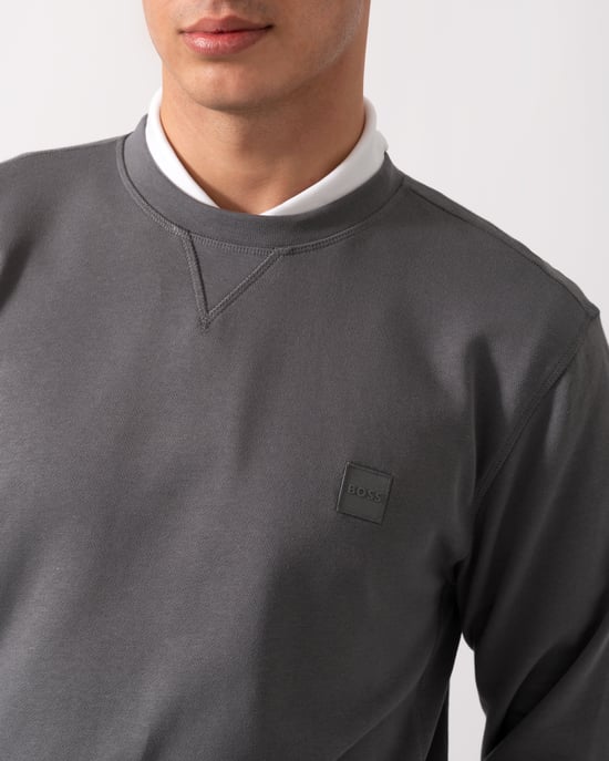Westart Rundhals-Sweatshirt in Grau - Image 3