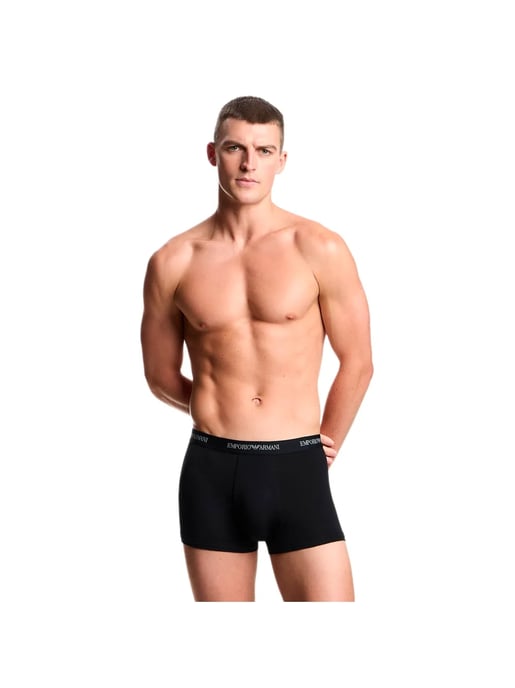 Emporio Armani Herren Boxer Pack x3 Stretch Jersey - Image 2