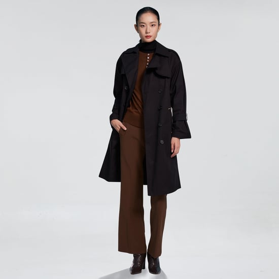 Trenchcoat mit kontrastierendem Gürtel - Image 2
