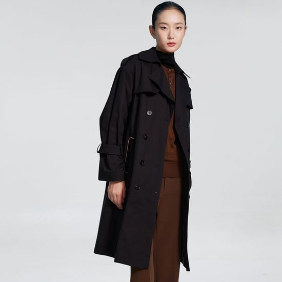 Trenchcoat mit kontrastierendem Gürtel - Image 3