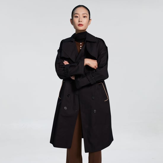 Trenchcoat mit kontrastierendem Gürtel - Image 5