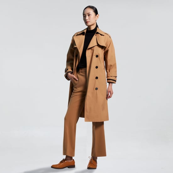 Trenchcoat mit kontrastierendem Gürtel - Image 3