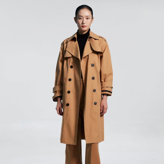 Trenchcoat mit kontrastierendem Gürtel - Image 4