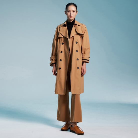Trenchcoat mit kontrastierendem Gürtel - Image 6