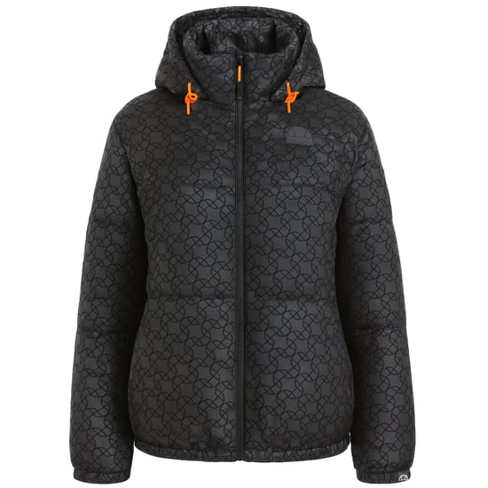 Ellesse Hucknall Damen schwarze gepolsterte Jacke - Image 1