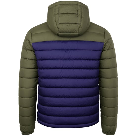 Ben Sherman Signature Herren Grün/Navy Gepolsterte Jacke - Image 2