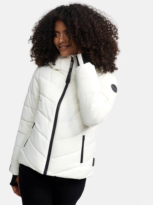 Marikoo Damen Steppjacke Samuiaa – warm, modern & mit abnehmbarer Kapuze - Image 3