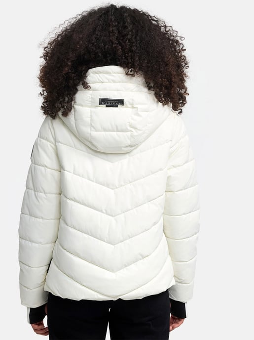 Marikoo Damen Steppjacke Samuiaa – warm, modern & mit abnehmbarer Kapuze - Image 4