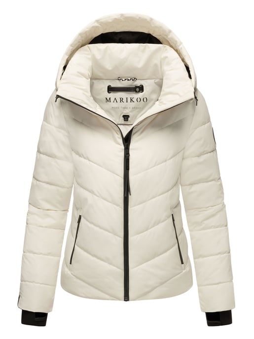 Marikoo Damen Steppjacke Samuiaa – warm, modern & mit abnehmbarer Kapuze - Image 5