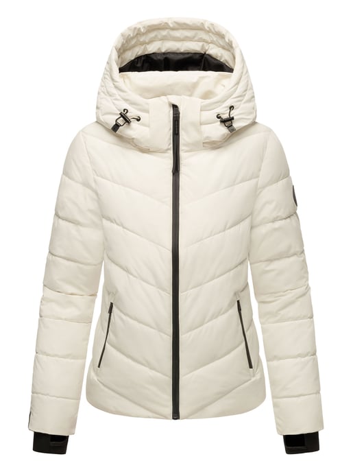 Marikoo Damen Steppjacke Samuiaa – warm, modern & mit abnehmbarer Kapuze - Image 6