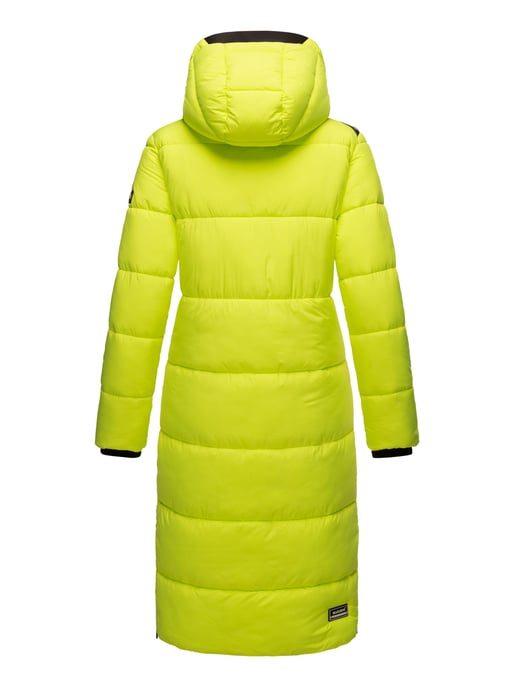 Marikoo Damen Winterjacke – Lange Steppjacke mit abnehmbarer Kapuze - Image 5