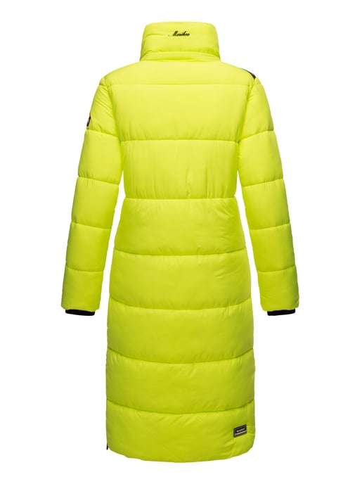 Marikoo Damen Winterjacke – Lange Steppjacke mit abnehmbarer Kapuze - Image 6
