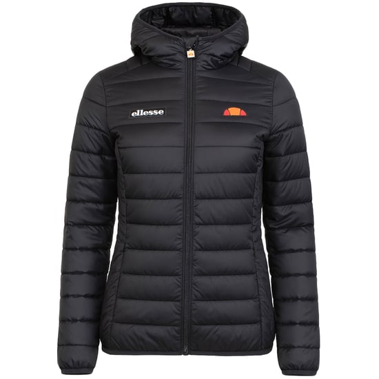 Ellesse Lompard Damen schwarze gepolsterte Jacke - Image 1