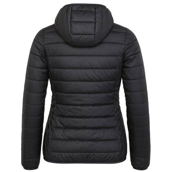Ellesse Lompard Damen schwarze gepolsterte Jacke - Image 2