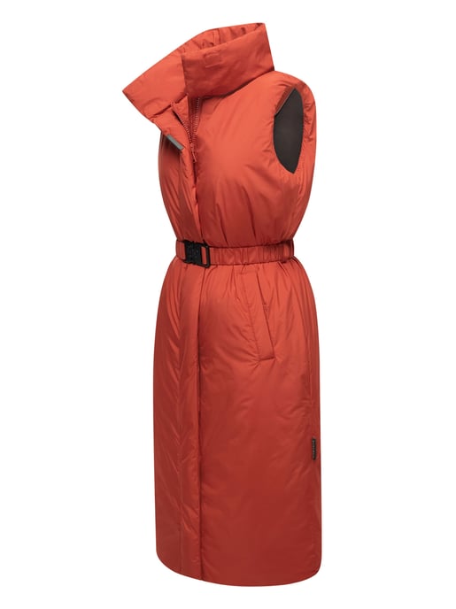 Navahoo Abendlied Damen lange Winter Weste – warm & stilvoll - Image 3