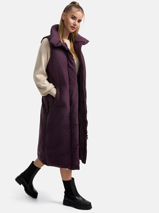 Navahoo Abendlied Damen lange Winter Weste – warm & stilvoll - Image 6