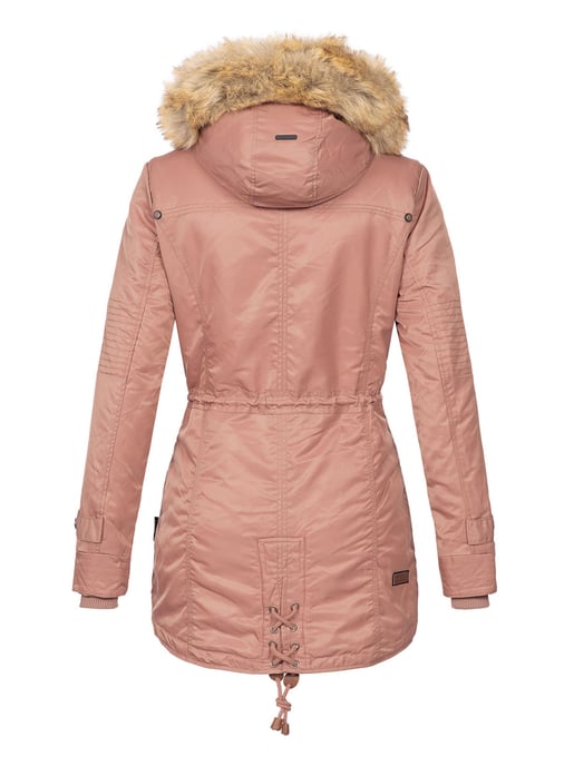 Navahoo Damen Winterjacke B399 – Warm, Wasserabweisend & Mit Abnehmbarem Kunstfellkragen - Image 2