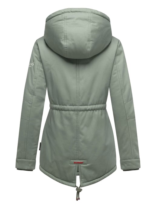 Marikoo Damen Winterjacke Manolya mit Teddyfellfutter & Baumwoll-Obermaterial - Image 4