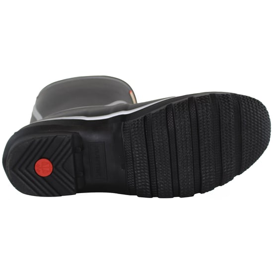 Hunter Kurze Reflektierende Umriss Damen Schwarze Gummistiefel - Image 5