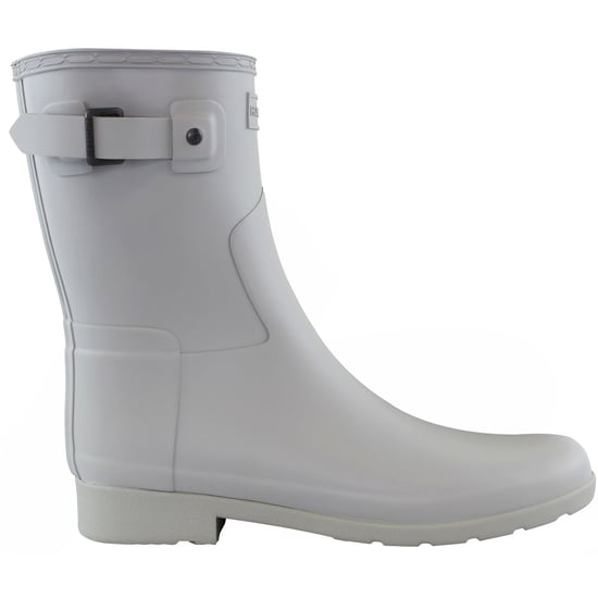 Hunter Verfeinerte Kurze Damen Gummistiefel in Grau - Image 1