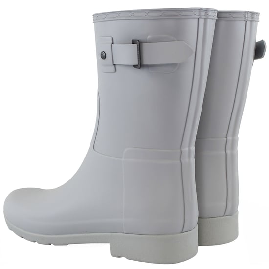 Hunter Verfeinerte Kurze Damen Gummistiefel in Grau - Image 3