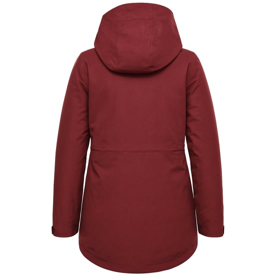 O'Neill 3-in-1 Damen Dunkelroter Journey Parka Jacket - Image 2