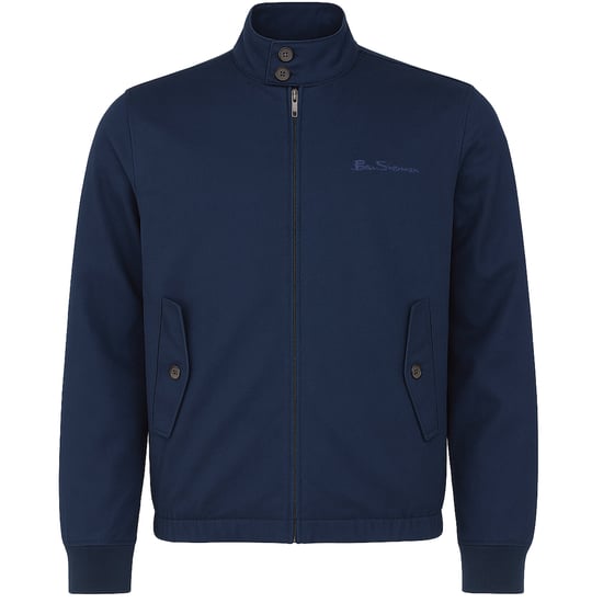 Ben Sherman Signature Herren Dunkelblauer Harrington-Jacke - Image 1