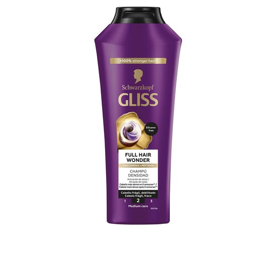 Gliss Full Hair Wonder Champú Densidad 400 ml - Image 1