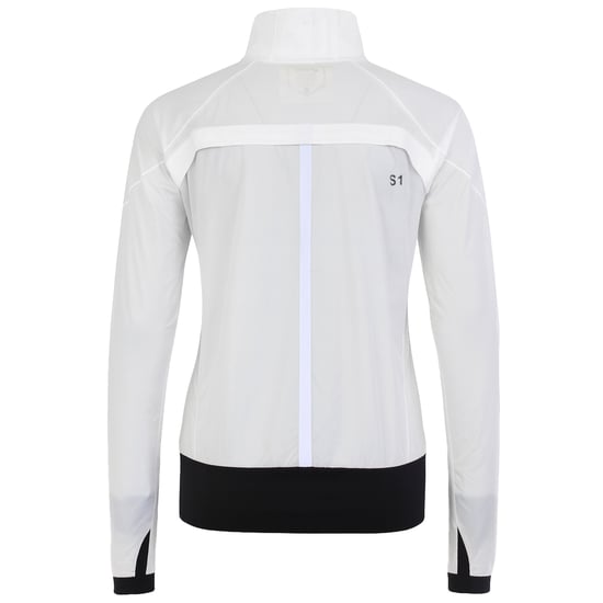 Asics MetaRun Damen Weiß Softshell-Jacke - Image 2