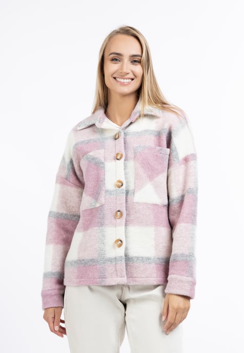 Dreimaster Jacke Damen rosa - Image 3