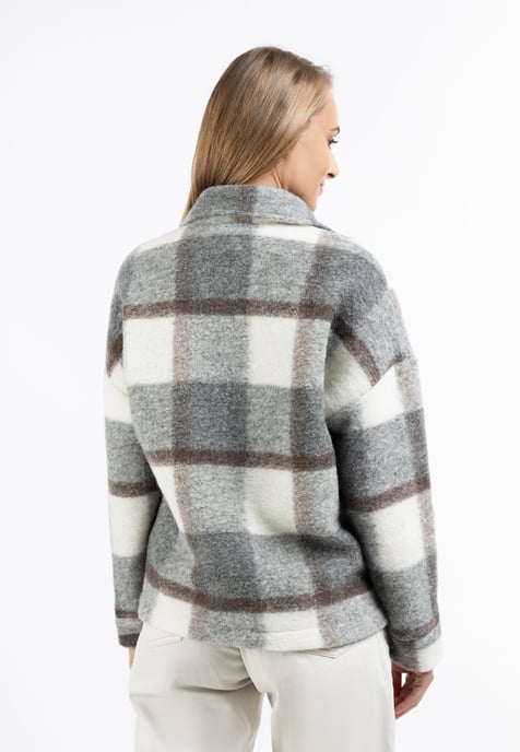 Dreimaster Jacke Damen grau - Image 4